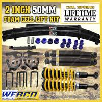 2" Pre Assembled Foam Cell Lift Kit King Coil Leaf Diff for Mitsubishi Triton MQ
