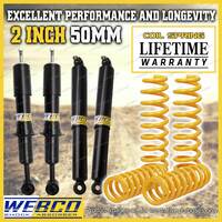 2"50mm Lift Kit Webco Shocks King Coil Spring for GWM Great Wall Tank 300 Petrol