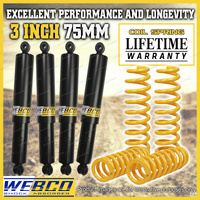 3 Inch 75mm Lift Kit Shocks King Coil Springs for Ford Maverick DA Wagon 88-94