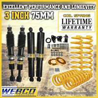 3 Inch Lift Kit Shock King Coil Diff Drop Kit Spacer for Ford Everest 15-18