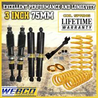 3 Inch Lift Kit Shock King Coil Diff Drop Kit Spacer for Isuzu MU-X 13-on