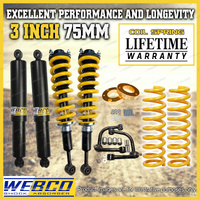 3" Lift Kit Pre Assembled King Coil Control Arm Spacer for Ford Everest 18-22