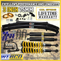 75mm+50mm Lift Kit Pre Assembly King Coil EFS Leaf Arm Diff for Ford Ranger PX3