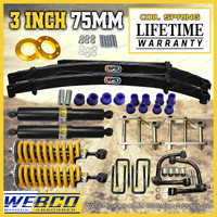 3 Inch 75mm Pre Assembled Lift Kit EFS Leaf Shackle Control Arm for LDV T60
