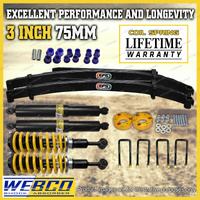 3" Pre Assembled Lift Kit Shocks King Coil EFS Leaf for Holden Colorado RG