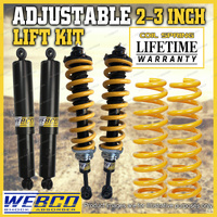 2-3" Adjustable Lift Kit Pre-Assembled King Coil for Mitsubishi Challenger PB PC