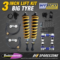 3" Big Tyre Lift Kit Complete Strut King Coil for Ford Ranger PX 18-on