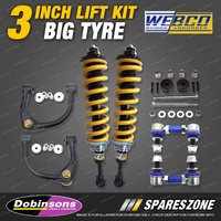 3" Big Tyre Lift Kit Complete Strut King Coil for Toyota Fortuner GUN156