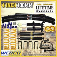 4" Front 2" Rear Lift Kit King EFS Leaf Control Arm Spacer for Ford Ranger PY