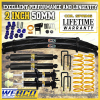 2" 50mm Lift Kit King Coil EFS Leaf Diff Drop for Volkswagen Amarok 23-ON