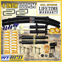 4" + 3" Lift Kit EFS Leaf Diff Shackles Spacers for Volkswagen Amarok 23-ON