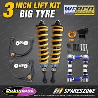 3" Big Tyre Lift Kit Complete Strut King Coil for Volkswagen Amarok 23-ON