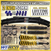 2" Pre Assembled Lift Kit King Springs EFS Leaf Diff for Mitsubishi Triton MR