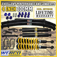 4" + 2" Assembled Lift Kit EFS Leaf Arm Diff Spacer for Mitsubishi Triton MR