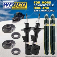 Front + Rear Shock Absorber Strut Mount Bearing Kit for Holden Captiva CG 06-On