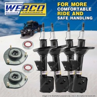 Front + Rear Shock Absorber Strut Mount Bearing Kit for Toyota Kluger GSU40R