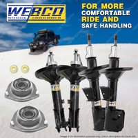 Front Rear Shock Absorber Strut Mount Bearing Kit for Hyundai Accent LC LS 00-06