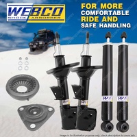 Front + Rear Shock Absorber Strut Mount Bearing Kit for Mazda 3 BK 2.0 2.3 04-09