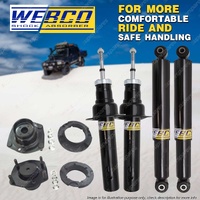 Front + Rear Shock Absorber Strut Mount Kit for Jeep Grand Cherokee WH 05-On