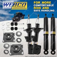 Front Rear Shock Absorber Strut Mount Bearing Kit for Mazda Tribute Wagon 01-08