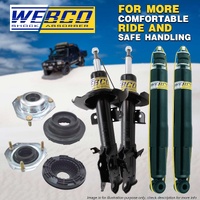 Front + Rear Shock Absorber Strut Mount Bearing Kit for Ford Fiesta WT WZ 10-19