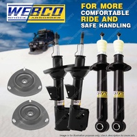 F + R Shock Strut Mount Bearing Kit for Mitsubishi Verada KE KF KH KJ KL Sedan