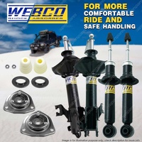 Front + Rear Shock Strut Mount Bearing Kit for Nissan Pulsar N15 No ABS 98-01