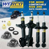 Front + Rear Shock Absorber Strut Mount Bearing Kit for Nissan Pulsar N15 97-98