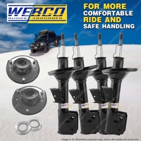 Front + Rear Shock Strut Mount Bearing Kit for Toyota Camry ACV36R MCV36R 02-06