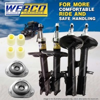 Front + Rear Shock Absorber Strut Mount Bearing Kit for Holden Nova LE LF 89-94