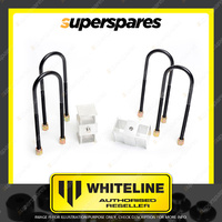 Whiteline Rear 2.5" Lowering Block Kit for MITSUBISHI L300 SF SG SH SJ SJ