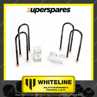 Whiteline Rear Lowering block kit for HOLDEN RODEO 2WD KB/KBD21 26 27 28 29