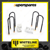 Whiteline Rear Lowering block kit for TOYOTA HILUX RN10 13 15 16 RN20 22 25 27