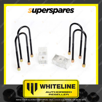 Whiteline Rear 2.0 Inch Lowering Block kit for TOYOTA HIACE LH RZH Series