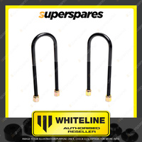 Whiteline Rear Spring U Bolt Kit 75mm wide KUB105 for CHEVROLET COLORADO RC