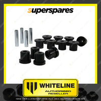 Whiteline Rear Leaf Spring Bush Kit for Toyota Land Cruiser 79 Series 99-On