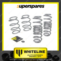 Whiteline Front Rear Coil Springs Lowered for Volkswagen Golf Mk8 CD CG 4motion