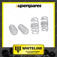Whiteline Front and Rear Coil Springs - Lowered for Tesla Model 3 5YJ3 RWD 17-On