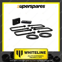 Whiteline Front and Rear Lift Kit Spacer Block for Mitsubishi Triton L200 ML MN