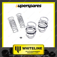 Whiteline Front and Rear Coil Springs - Lowered for Subaru WRX VB Sedan 22-on