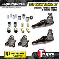 Whiteline Lower Upper Control Arm Bush + Ball Joint for Mitsubishi Triton ML MN