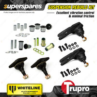 Whiteline Lower & Upper Control Arm Bush + Ball Joint for Ford Cortina TE TF