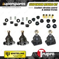 Lower & Upper Control Arm Bush + Ball Joint for Jaguar Series 1 2 3 MK II