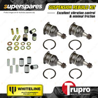 Whiteline Lower Upper Control Arm Bush Ball Joint for Toyota Hilux REVO 2015-on