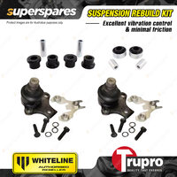 Lower Control Arm Bush + Trupro Lower Ball Joint for Seat Ibiza MK4 6J 2009-2017