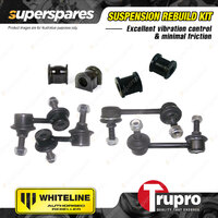 Front & Rear Sway Bar Links + Sway Bar Mount Bushes for Honda CR-V RD4-RD7 4CYL