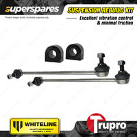 Front Sway Bar Links + 22.5mm Mount Bushes for Volkswagen Golf 1K 10K 1KP 5K