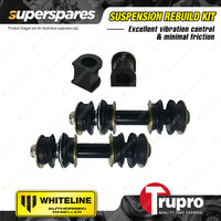 Front Sway Bar Links + 25mm Sway Bar Mount Bushes for Toyota Echo NCP10 NCP12