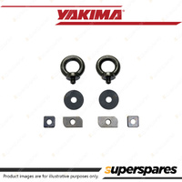 2 x Yakima Eye Bolts With Black Hardware - Rugged Steel Construction