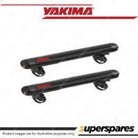 Yakima FatCat EVO 6 Black with SKS Locks - Easily Carries Six Pair of Skis